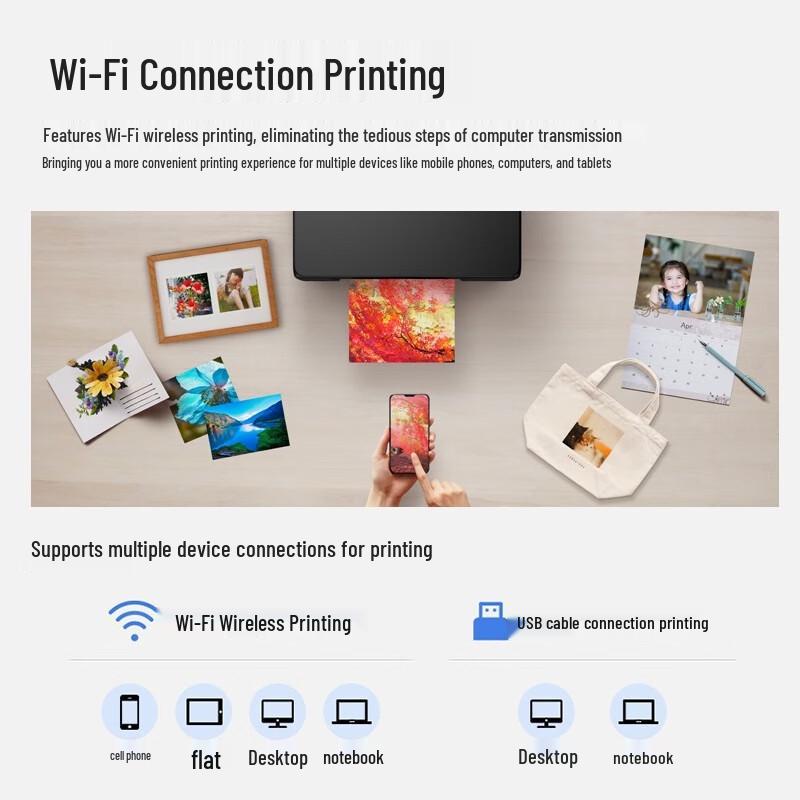 Canon G680 6-Color Wireless Photo All-in-One Ink Tank Printer CN Plug (adapter Included)