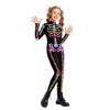 Kids Halloween Rose and Print Jumpsuit Costume for Stage Performance
