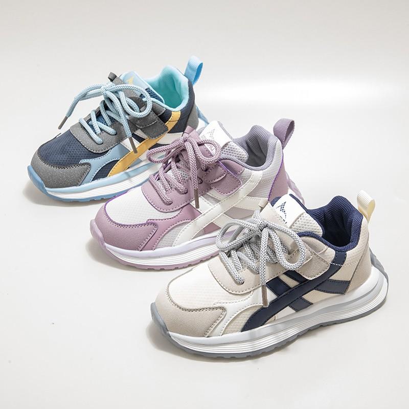 Girls' casual shoes, breathable boys' sports shoes, new spring/autumn children's shoes, soft-soled running shoes for older children