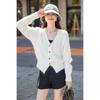 Moka Na Gentle Retro Short Knit Cardigan