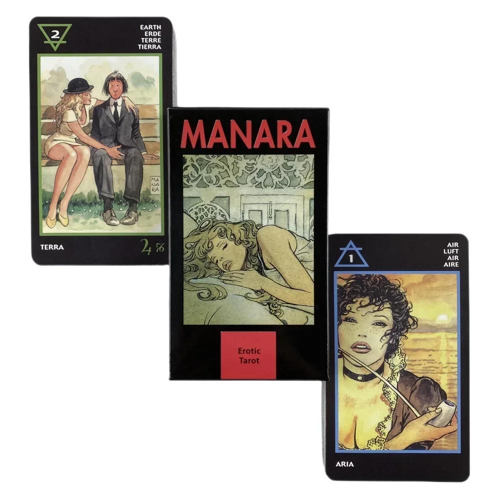 Manara Erotic Oracle Cards A 35 English Divination Tarot Card Family Party Board Game