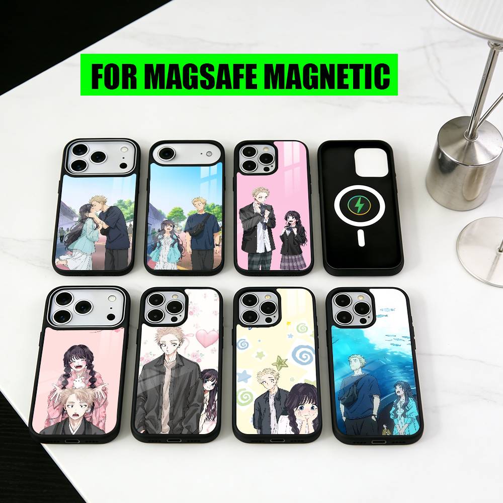 Kaoruko W-Waguri Rintaro T-Tsumugi-ES Phone Case For iPhone17,16,15,14,13,12,11 Plus,Pro Magnetic with Magsafe Wireless Charging