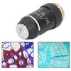 High-Power 20.2mm 100x High-Transmittance Microscope Objective Lens for Industrial, Research, and Education
