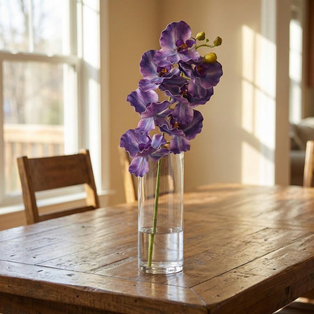 Butterfly Orchid Simulation Big Moth Orchid Real Touch Fake Flower Branch  Mother's Day Gift