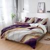 Purple Marble Bedding Three-Piece Quilt Cover