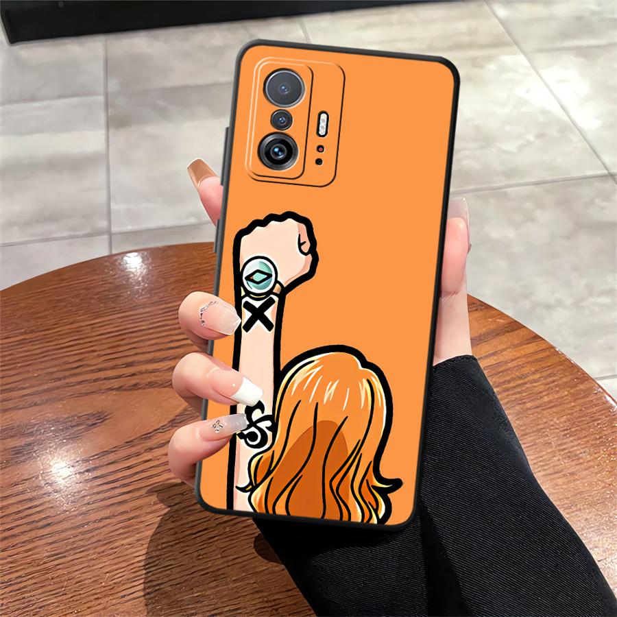 Case for Xiaomi Mi 11T 14 Pro 9 CC9Pro 13 10T 9T 10 11 13 Lite Phone Cover Ones Pieces Luffys Zoros Cartoon