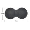 Massage Ball Double Lacrosse Ball Mobility  Peanut Ball for Self-Myofascial Release Deep Tissue Massage Tool