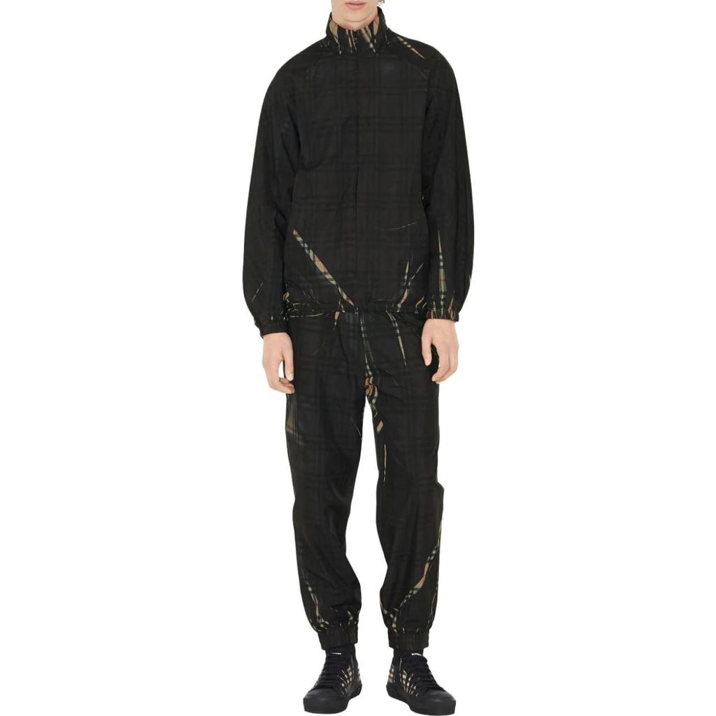 Burberry Sliced Checked Zip Up Jacket 8071071A7028