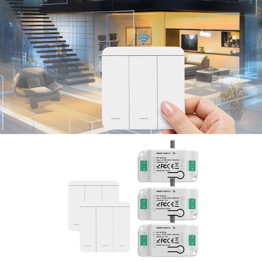 Converter Wireless Control 72*38*21mm Remote Control Switch Compact Design Easy Installation Multiple Device Control