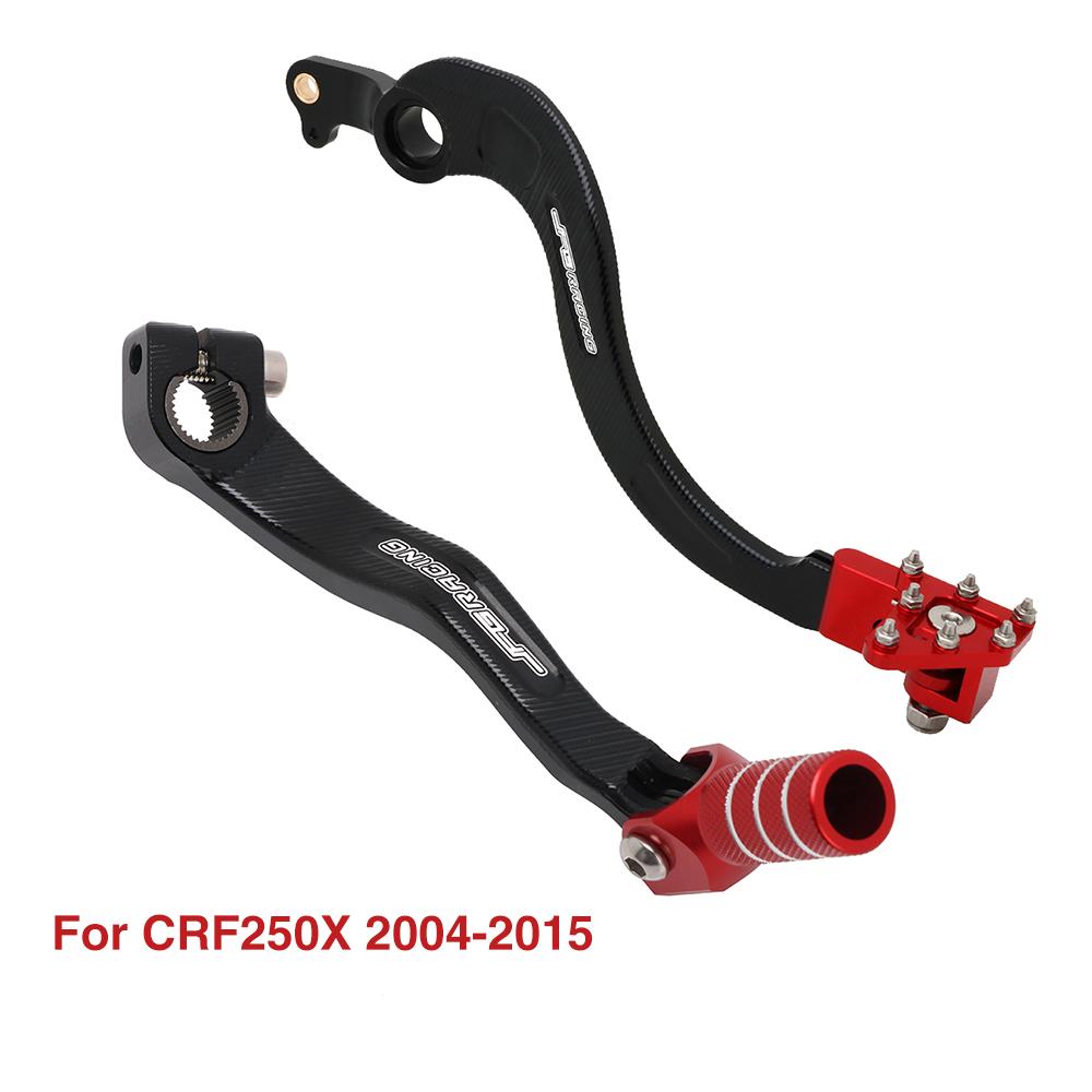 Motorrad CNC Faltbarer Schalthebel Schalthebelpedal Bremspedal Für HONDA CRF450R CRF250R CRF 450R 250R 250 450 R 230F 250RX