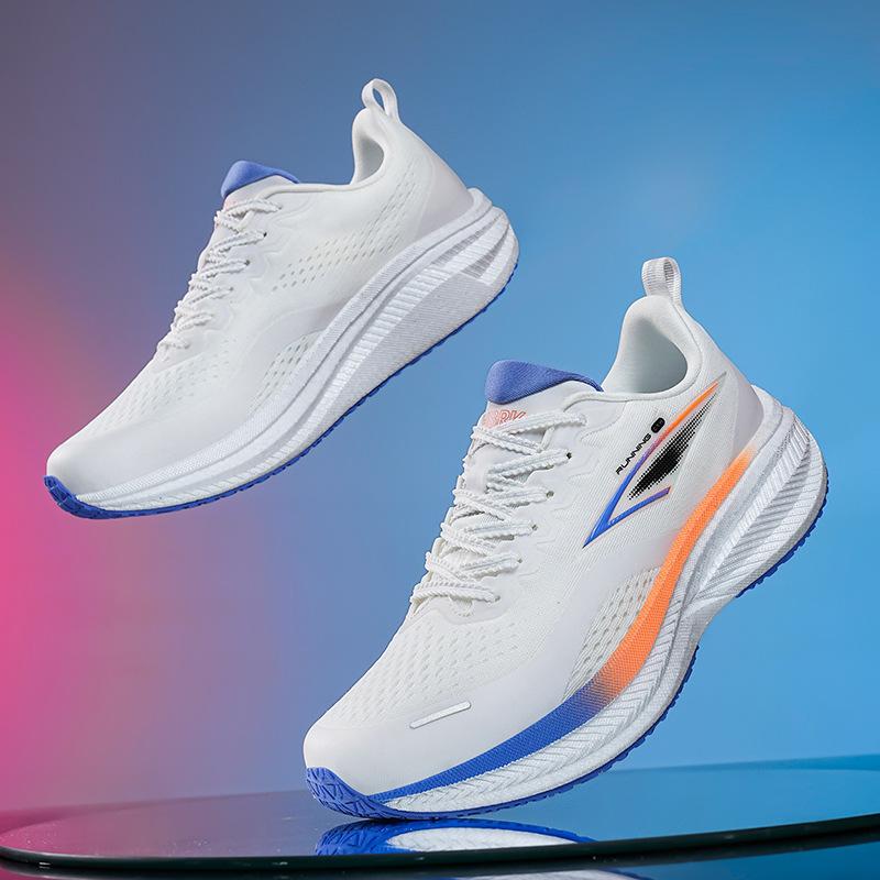 

Весна и лето новая мужская настоящая взрывная карбоновая обувь сверхлегкая с мягкой подошвой кроссовки удобный тест тела бег амортизирующий дышащий 36