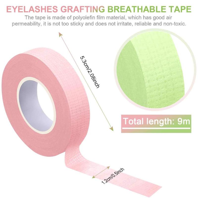 CNK 3PCS Japanese Grafted Eyelash Under Pads Tape Isolation Holes Breathable Patches Adhesive Eyelashes Extension Tape Eye Paper