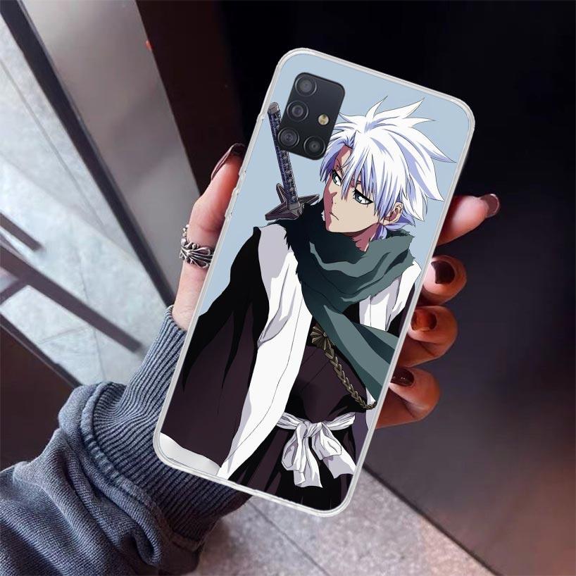 Hitsugaya Toushirou Bleach Phone Case For Samsung Galaxy A52 A51 A50S A32 A22 A12 A02S A72 A71 A31 A70 A30S Note 20 Ultra 10 Plu