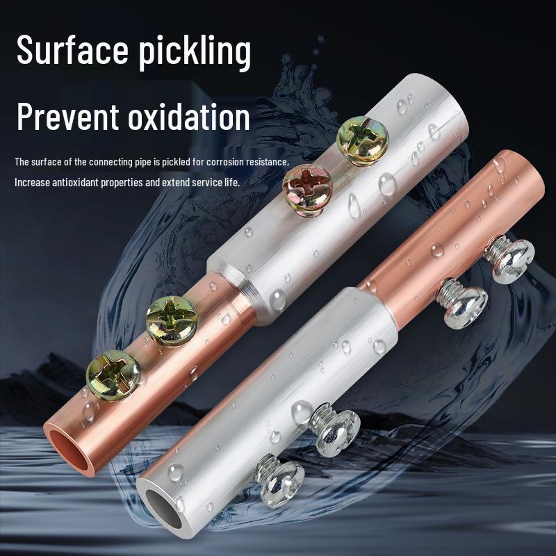 Copper-Aluminum Transition Connector Terminal Block, Quick Wire Connection Tool, No-Press Pipe Butt Connection GTLC