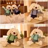 Rabbit Cute Plush Toy Long Ears Stuffed Bunny Appease Doll Children Gift Kids