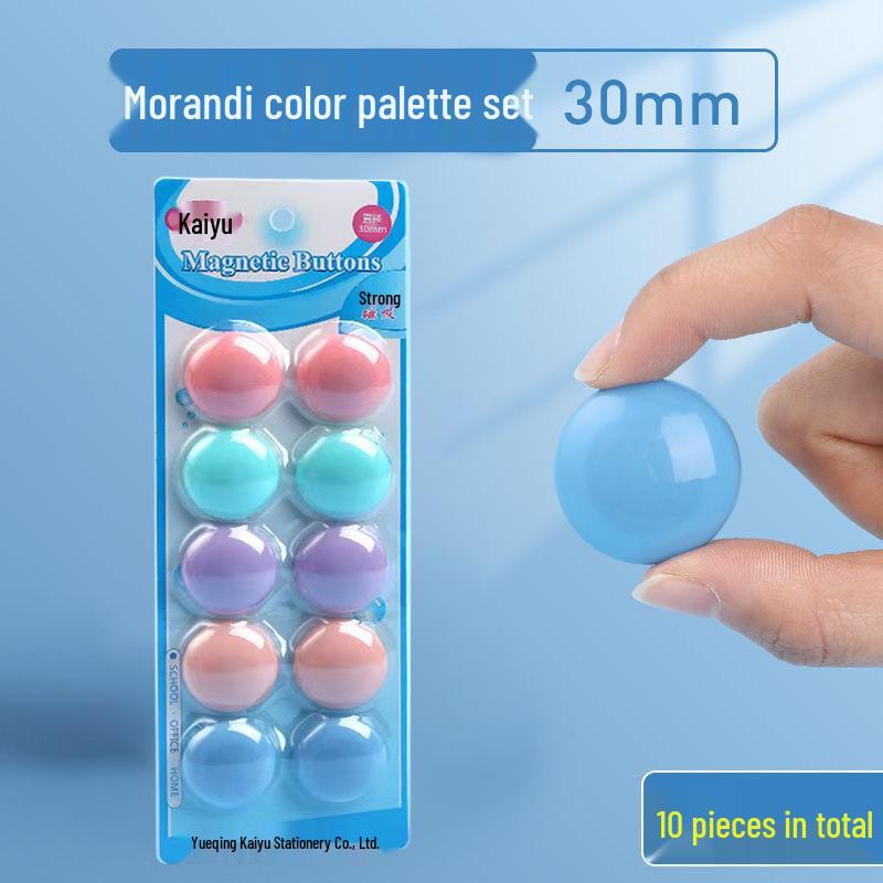 

Colored Round Magnetic Buckles for Teaching Office Whiteboards - Strong Magnetic Force Pins & Particles