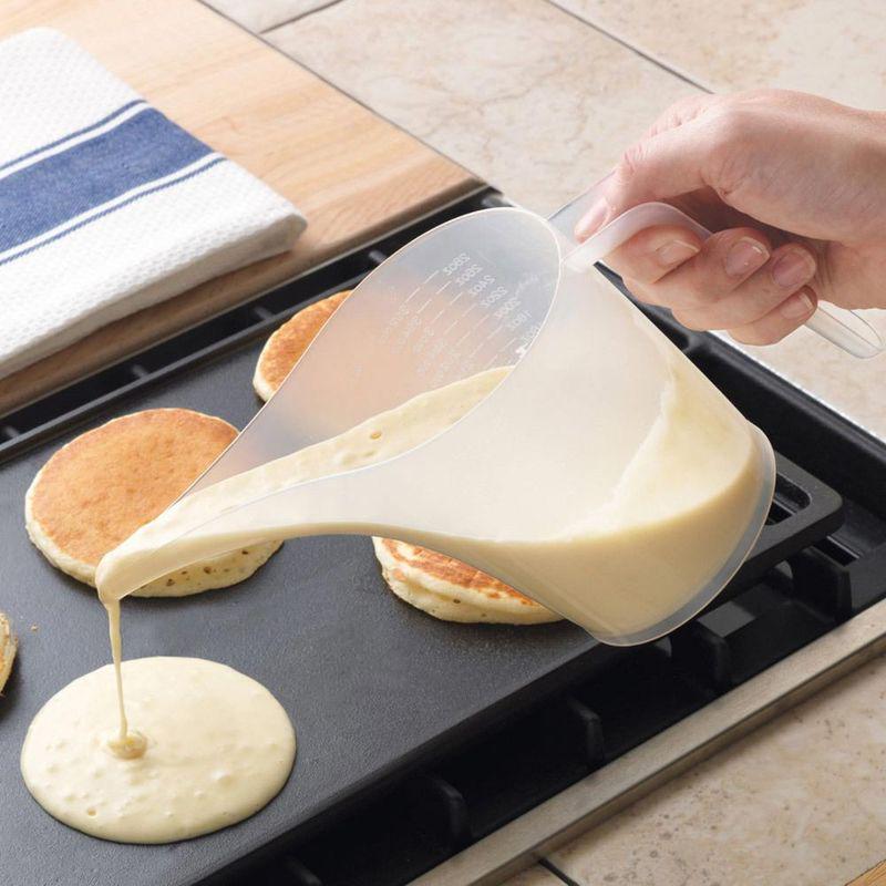 1000ML Tip Mouth Plastic Scale Measuring Cooking Cup