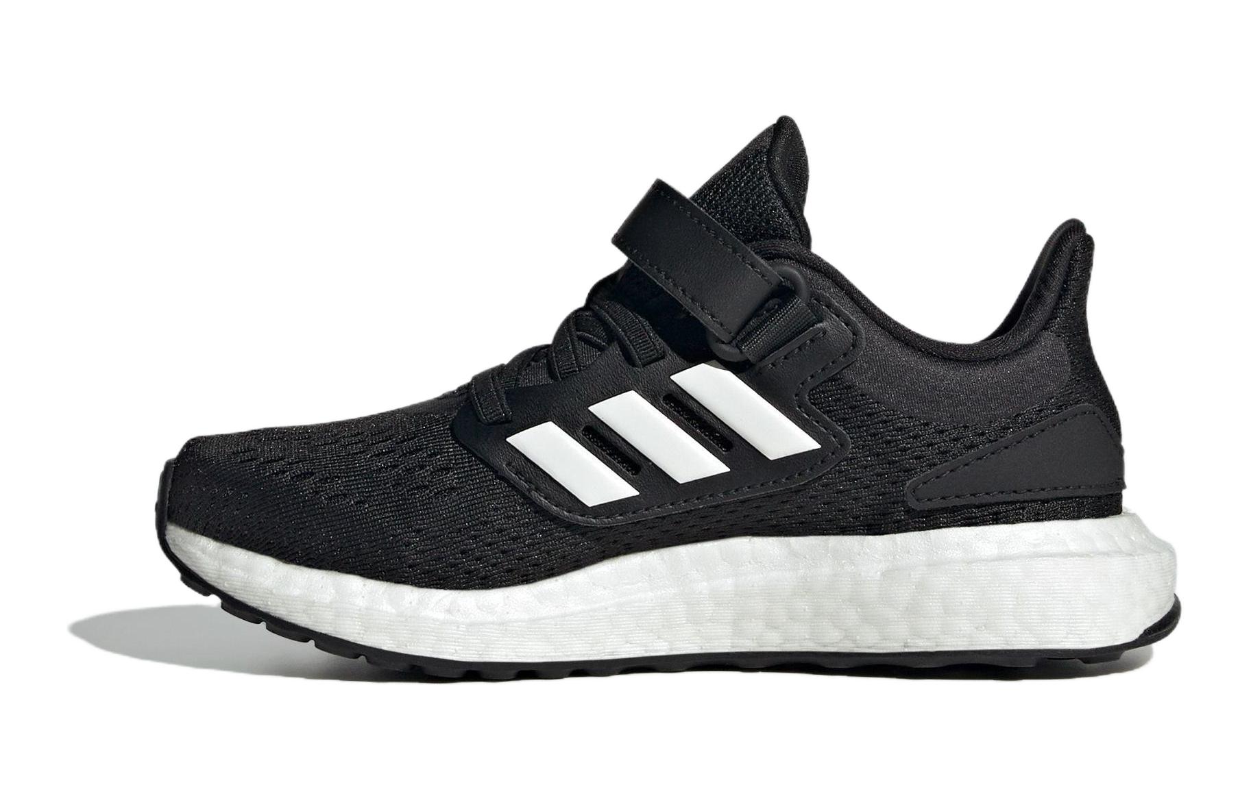 Adidas Pureboost Running Mesh Abrasion Resistant Breathable Low top Kids  Running Shoes Black White Kids  ID8494 29