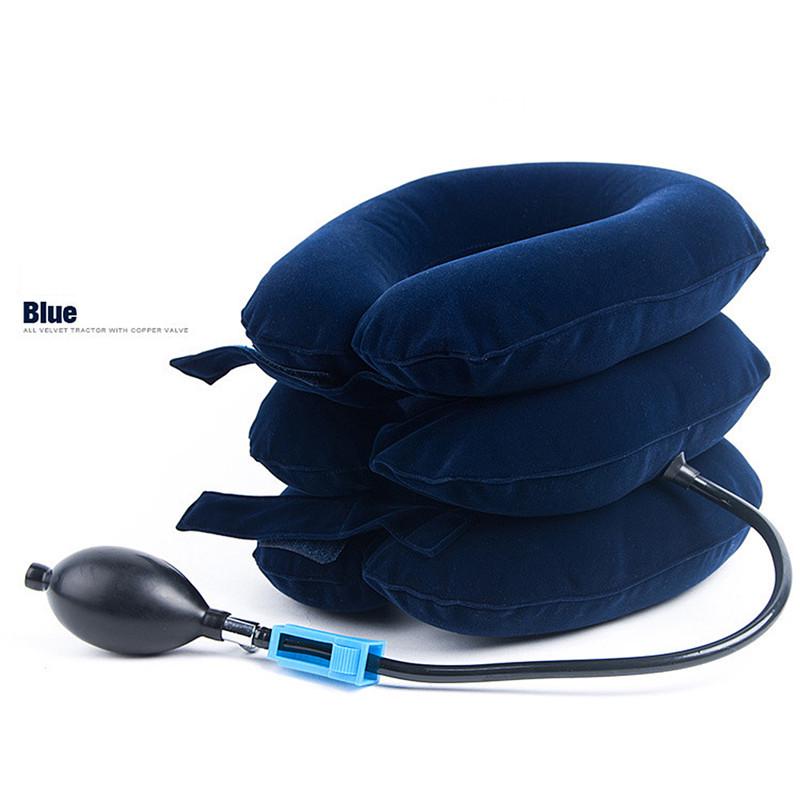 Ease Head Back Shoulder Neck Pain Headache Massage Device Neck Inflatable Cervical Traction Device Ease Head Back Shoulder Neck Pain Headache Massage Device Neck Inflatable Cervical Traction Device