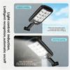 LED Solar Street Light IP65 Waterproof Outdoor Solar Motion Sensor Wall Light Security Lamp for Garden Yard Patio Pathway