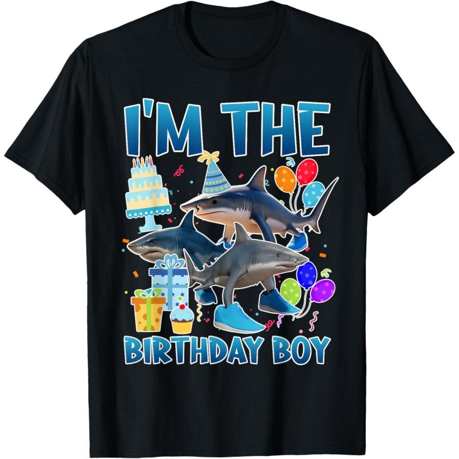 I m The Birthday Boy Tralalero Tralala Family Matching T-Shirt S