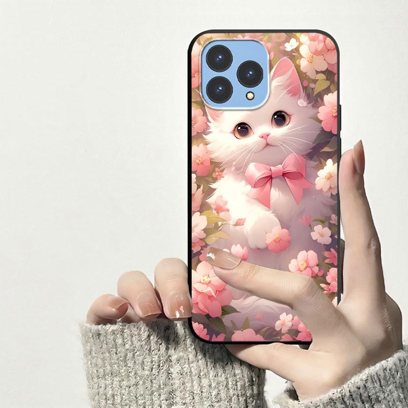 

Cool Design For Cubot P80 Case Cartoon Shockproof Soft Silicone For Cubot P80 Back Cover TPU Phone Case Protector Flower Conque Cubot P80