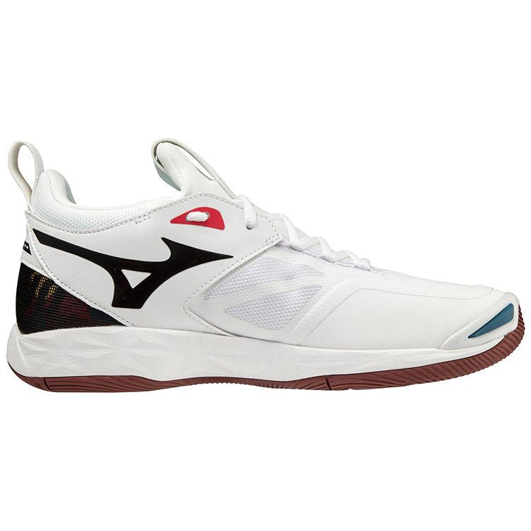 Mizuno Wave Momentum 2 Mid-Top Volleyball Shoes Unisex Shoes White V1GA211248