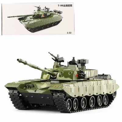 1/32 Scale Alloy Diecast T99 TANK Model Simulation Military Main Battle Tanks Toys