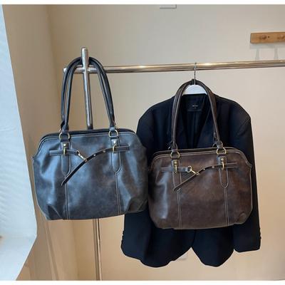 Retro Portable Commuter Bag Women's Bag New Trendy Fashion Armpit Bag High-end Large-capacity Shoulder Bag