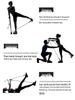Women's Pilates Bar with Foot Pedal & Elastic Resistance Band for Home Fitness