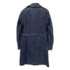D&G Indigone Denim Gold Hardware Italian Made Trench Coat Coat S IndigoUsed