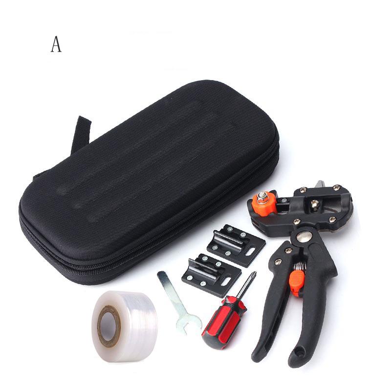 

Садовые инструменты, машина для прививки деревьев, инструменты для прививки деревьев, секаторы, ножницы, набор для прививки, секатор для резки A чёрный