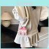Pu Mini Crossbody Bag For Women And Kids With Flower Bow Pattern For Daily Use