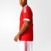 Adidas Soccer Jerseys Men's Red Moderate Straight Fit AC1414