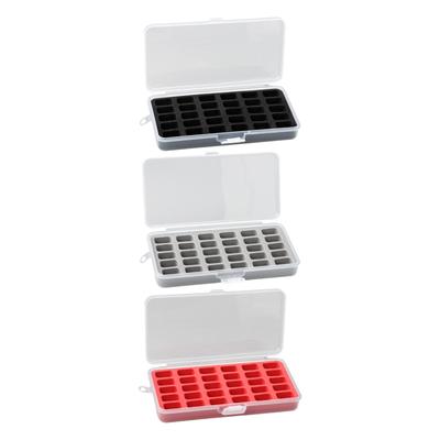 30 Grids Bobbin Box Bobbin Holder Bobbin Organizer, Protective Household for Sewing Machine Bobbins Spools Box Bobbin Case