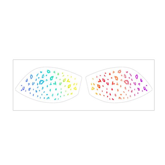 Metallic Eye Tattoo Stickers, Waterproof Temporary Freckle Decals, Sparkling Foil Eye Makeup for Festival Party, Glitter Face Art