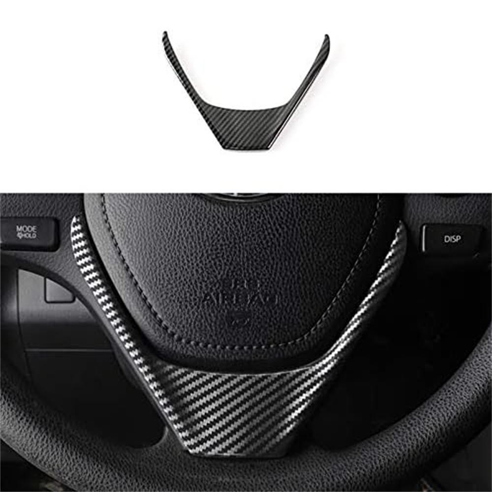 Car Console Steering Wheel Cover Trim ABS Plastic For Toyota Corolla 2014-2018