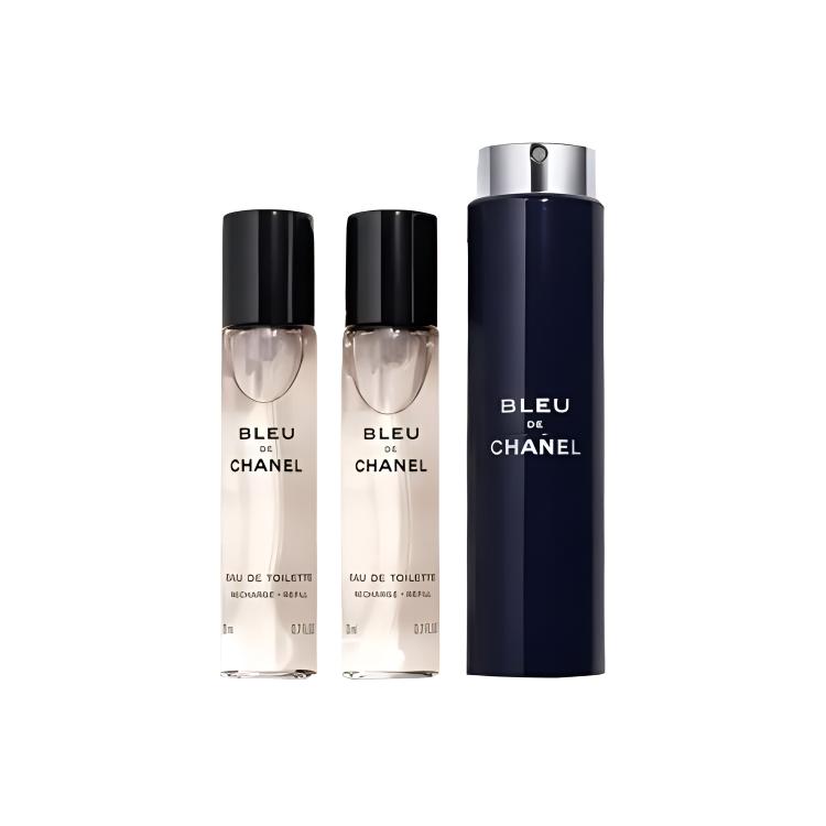 CHANEL Bleu de Chanel Twist and Spray Travel Set Chanel Bleu de Chanel 3*20ml