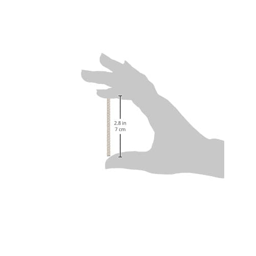 Waki Sangyo Stainless Steel Compression Spring, 0.4 X 4 X 70mm, for Crafts and Plastic Models, SR-433