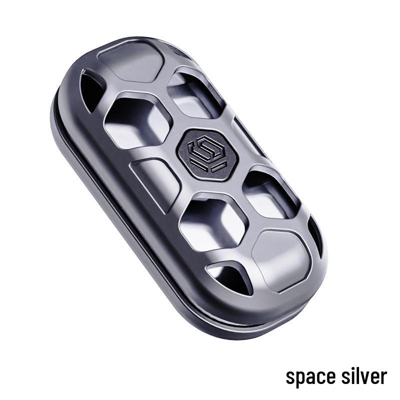 

Metal Finger Puzzle EDC Decompression Toy - Mechanical Card Pusher