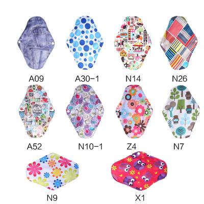 10 Types Women Reusable Washable Panty Liner Cloth Mama Menstrual Sanitary Towel Pad