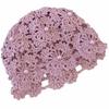 Breathable Pullover Cold Hat Hand-crocheted Beret Cap Fashion Knitted Beanie Cap  Women