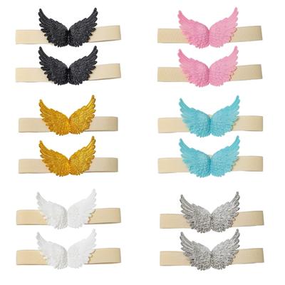 2Pc Angel Wing Design Curtain Holdbacks Elastic Straps Drapery Tiebacks For Stylish Window Treatments Living Room Decors