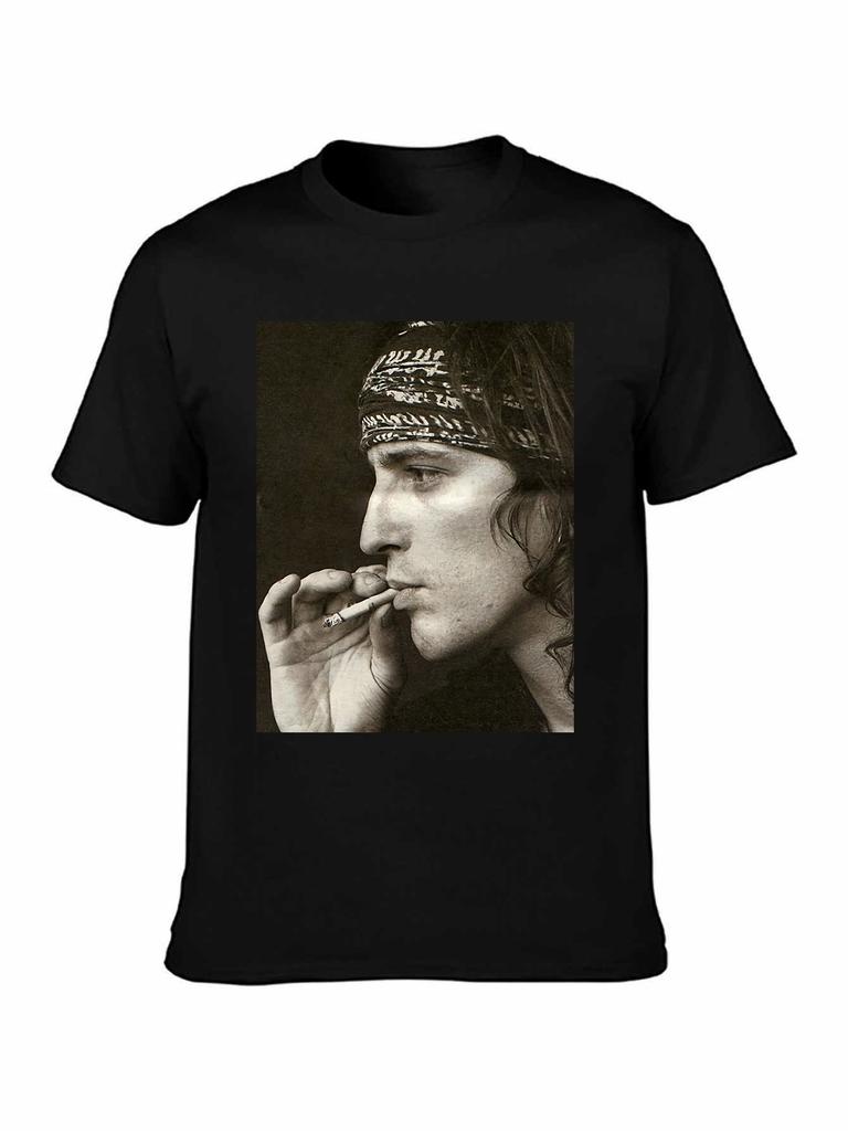 Man with bandana smoking cigarette T-shirt