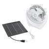 Solar Panel Fan Kit 7W 5V Portable Solar USB Fan for Greenhouses Pet Houses Indoor Outdoor
