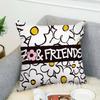 Niedlicher Zo-Freund Kissenbezug Doppelseitiger Druck Kissenbezug 45x45 Dekorative Kissen Sofa Heimdekor Weicher Kissenbezug