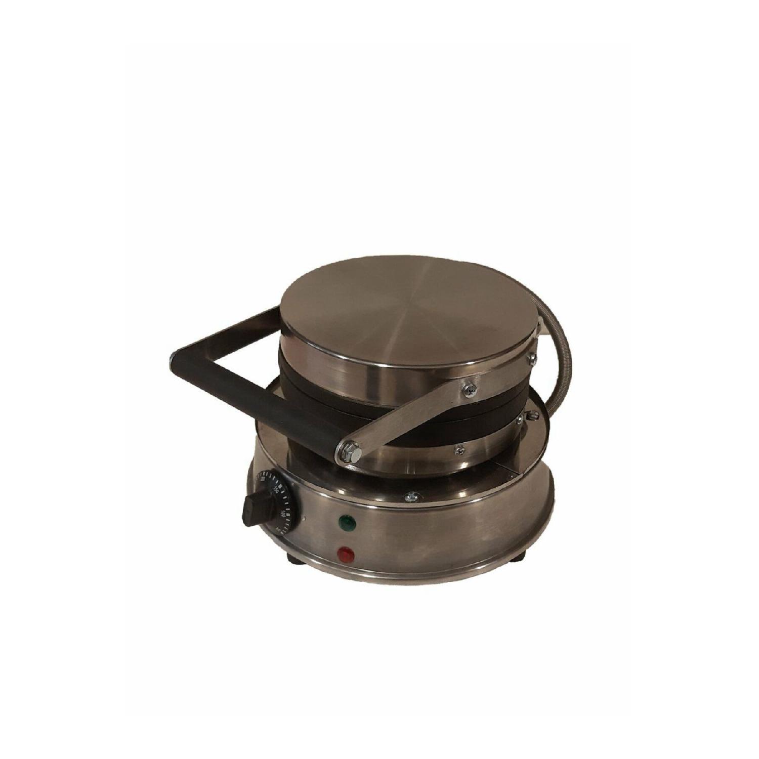 

1400 Industrial Waffle Machine серебряный