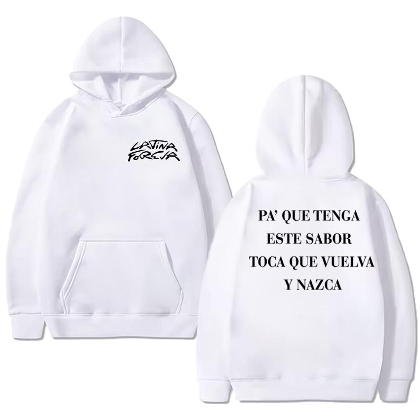 2025 New In Karol G Latina Foreva Song Double Sided Printed Hoodies Men Women Fashion Casual Sweatshirt Unisex Fleece Pullovers