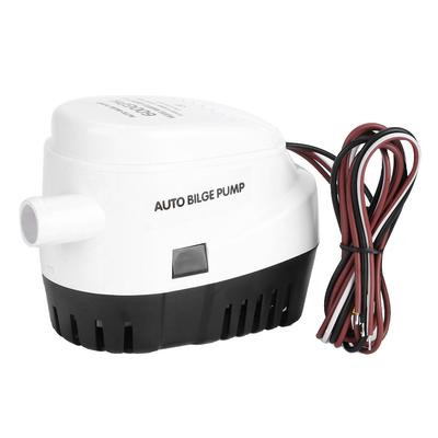 12V 600GPH Automatic Bilge Pump Yacht Water Discharge Pump with Corrosion Ignition Protection