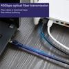 Розгалужувач Ethernet Cat8 40 Гбіт/с Високошвидкісний 2000 МГц RJ45 Кабель-адаптер локальної мережі з 1 «папа» на 3 «мама» для Cat5 Cat5e Cat6 Cat7